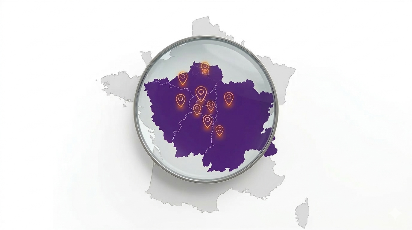 Carte rénovation Île-de-France